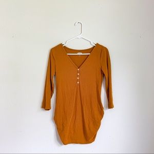 Old Navy Maternity Ribbed Top / S